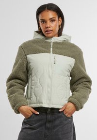 Urban Classics - CRINKLE - Veste d'hiver - palegreen stonegreen Image miniature 1