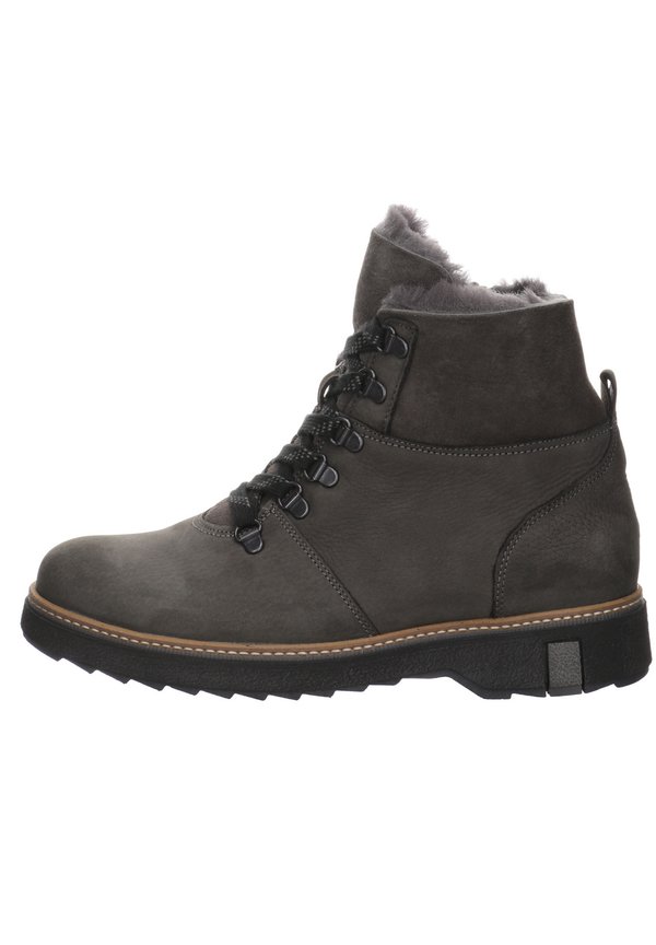 HITOMI  - Schnürstiefelette - carbon