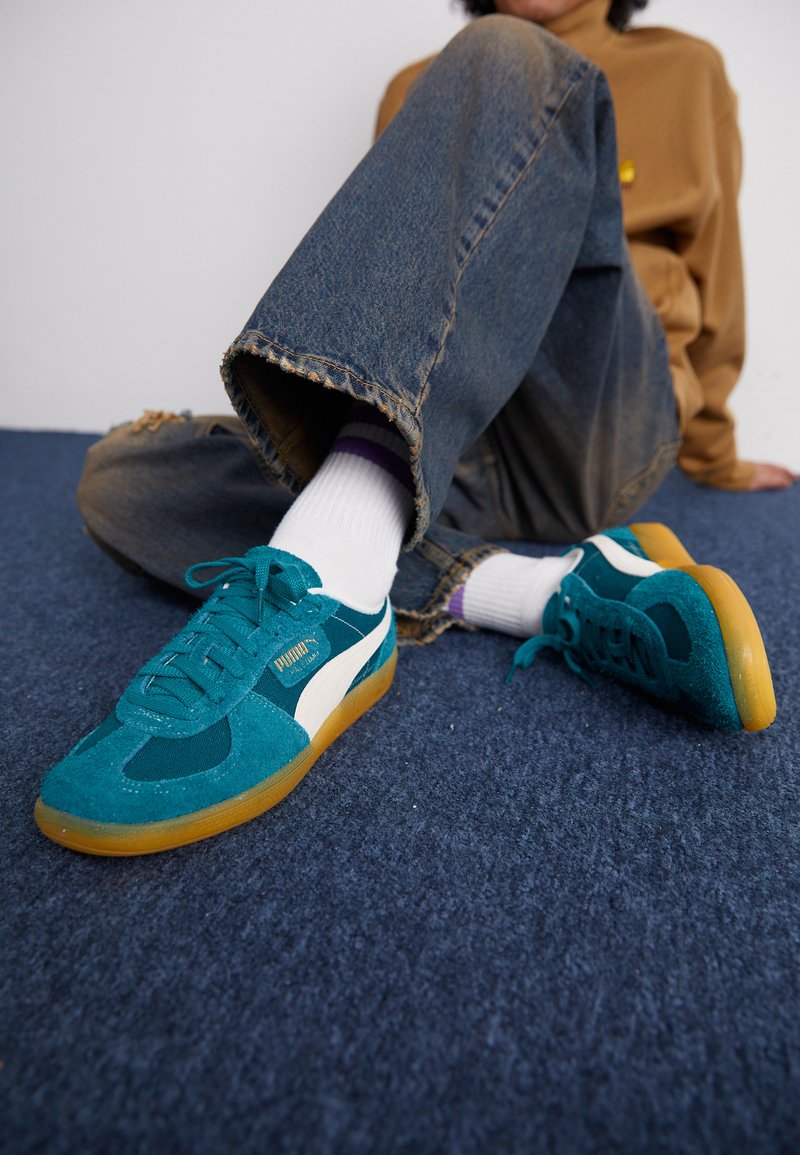 Puma Cold Ocean Green x Frosted Ivory Trainers PUMA Suede XL  main image 2
