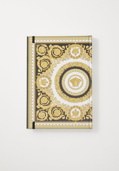 Versace NOTEBOOK CRETE DE FLEUR - Σημειωματάριο - gold-coloured/white/black