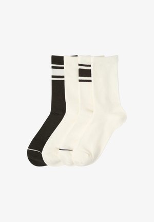 Lindex, LINDEX 4-PACK SPORTY SOCKS LINDEX - Strømper - dark brown