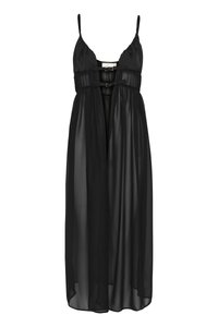 CHIFFA DRESS - Maxi dress - black