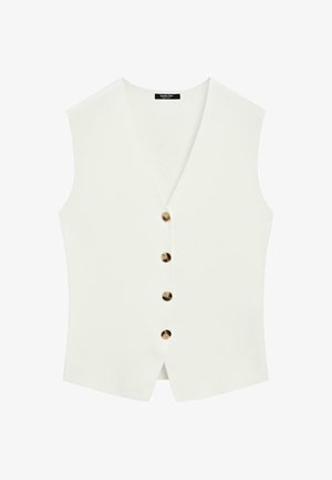 Massimo Dutti, Veste sans manches - white
