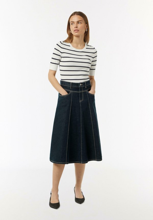 MIT NAHTFEINEN TASCHEN - A-Linien-Rock