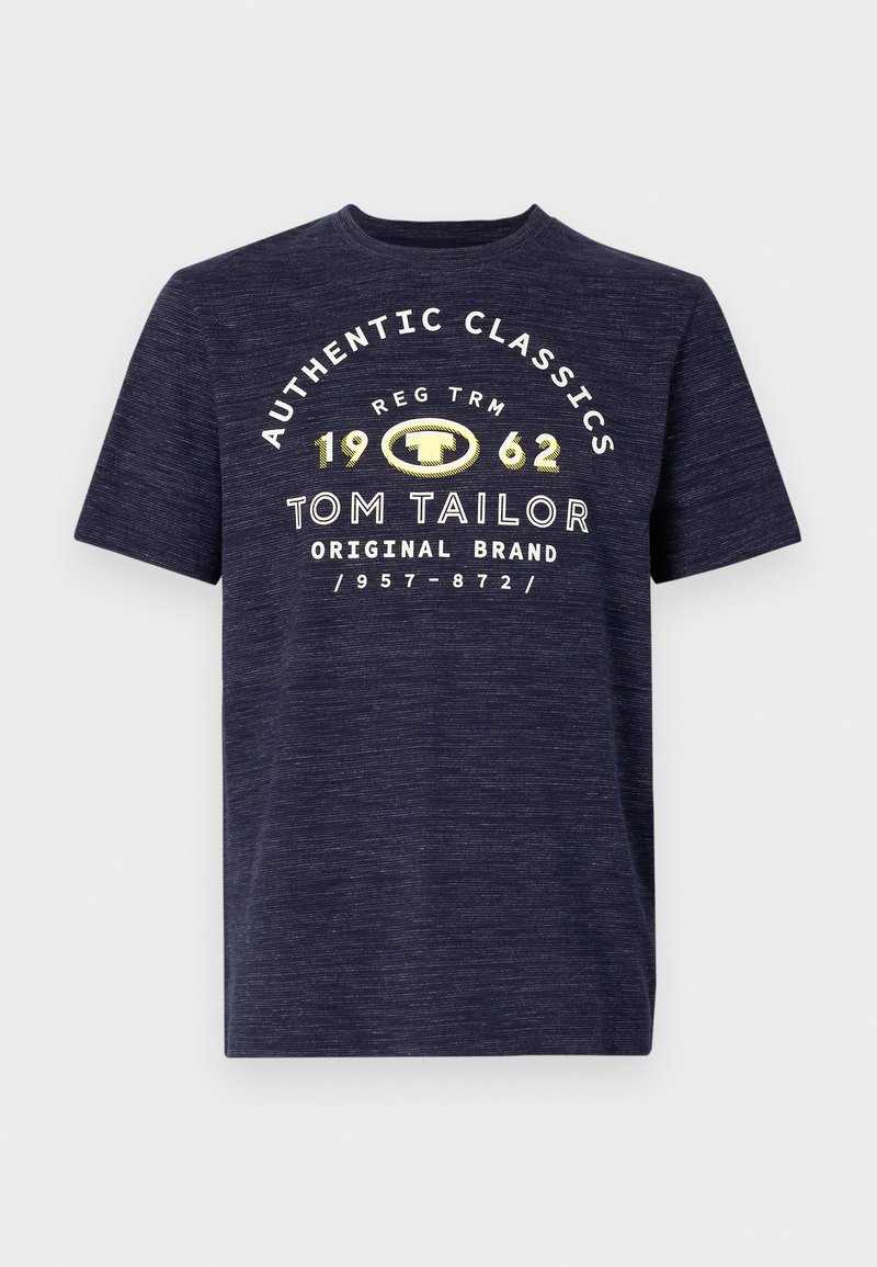 Tom Tailor T-shirt print donkerblauw