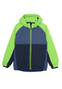 Color Kids COLOR SKI COLORBLOCK - Allvädersjacka - vintage indigo