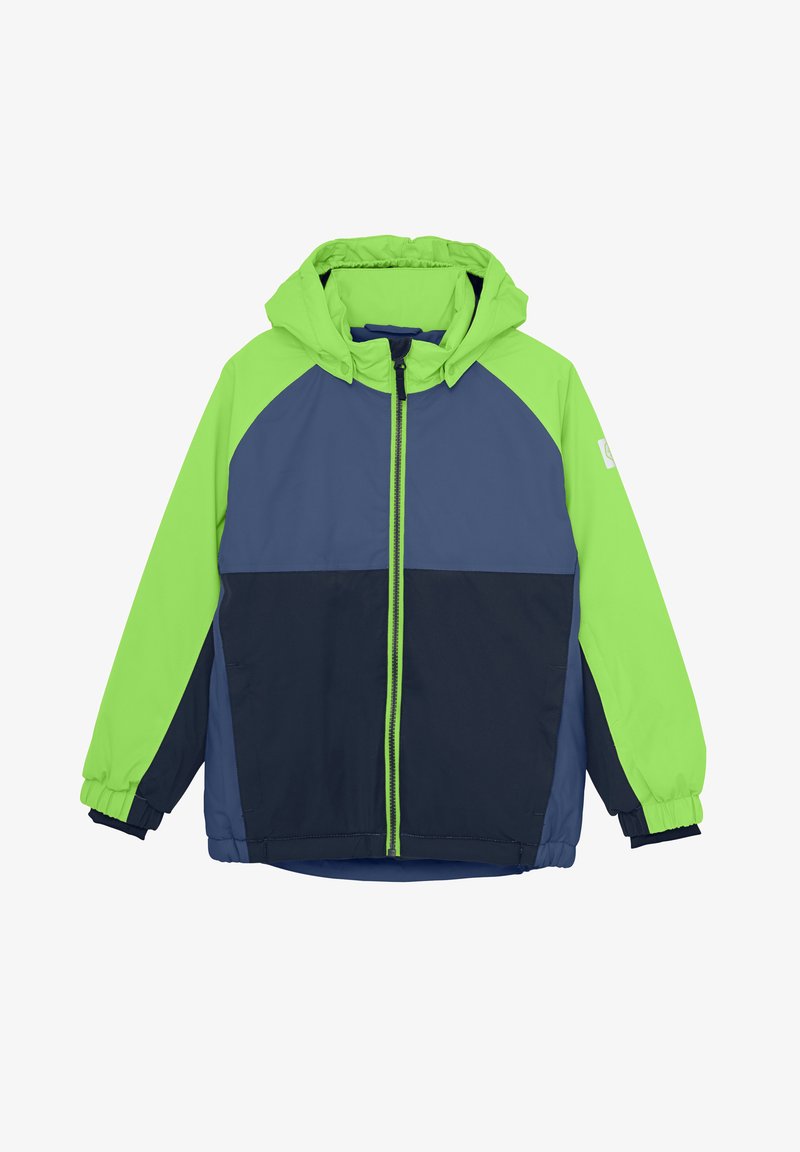 Color Kids COLOR SKI COLORBLOCK - Allvädersjacka - vintage indigo