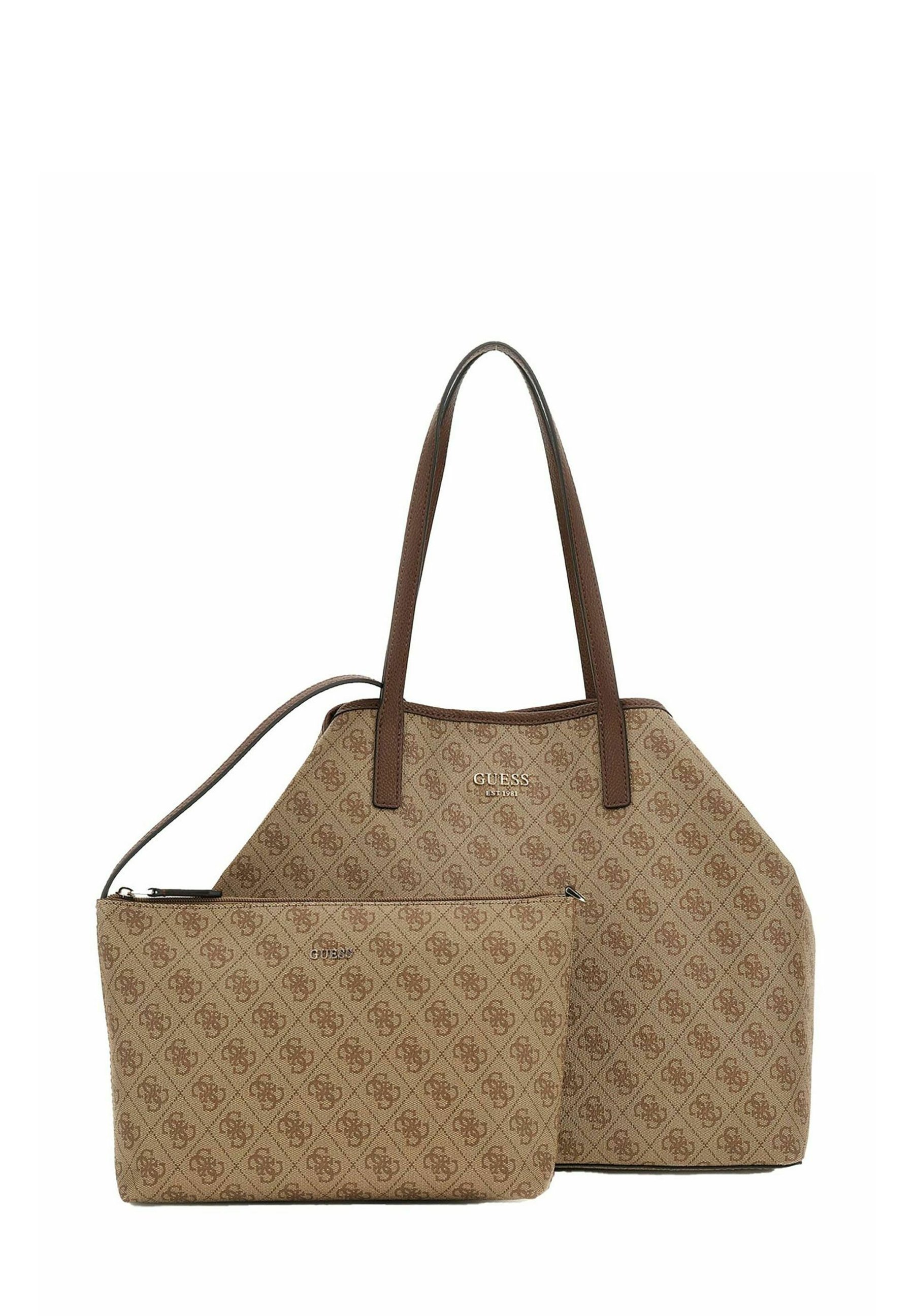 Guess VIKKY II Tote bag latte logo brown/light brown Zalando