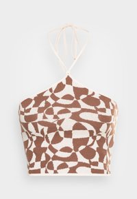 Não selecionado, brown
