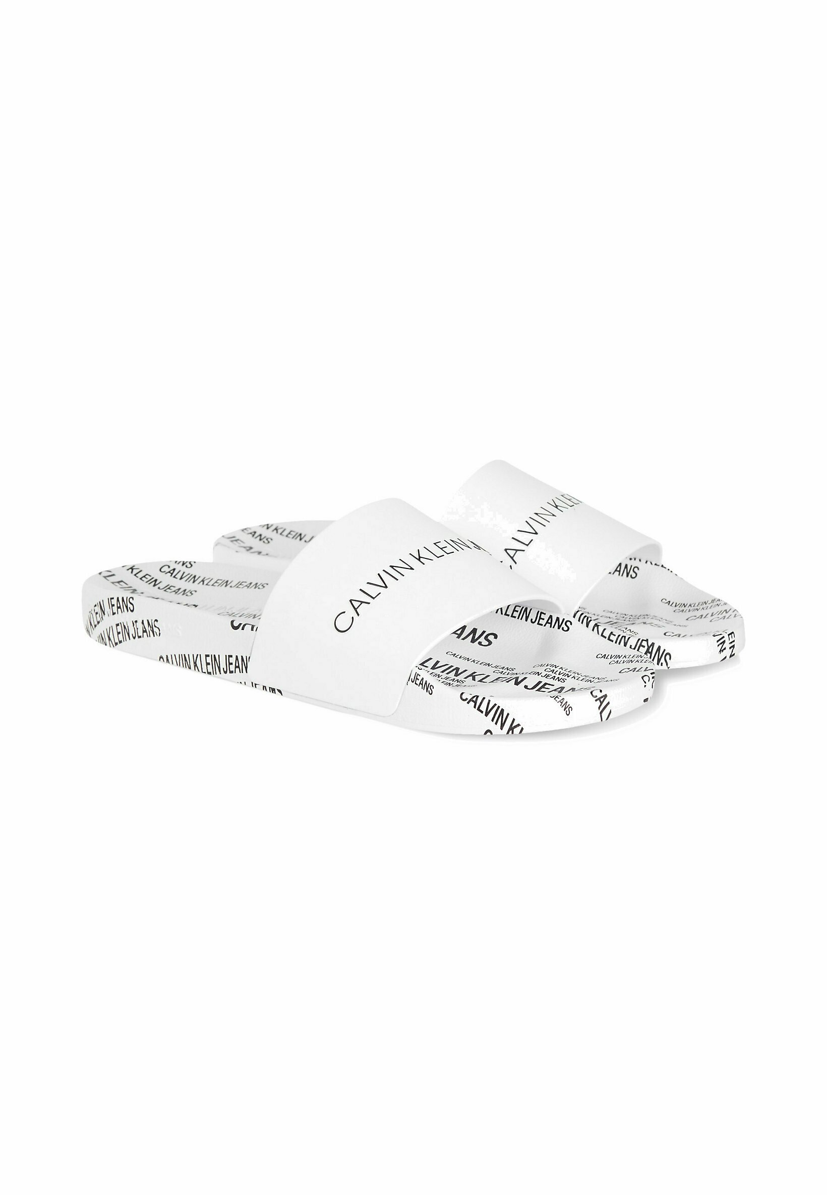Calvin Klein Jeans Sandalias planas - bright white/blanco - Zalando.es