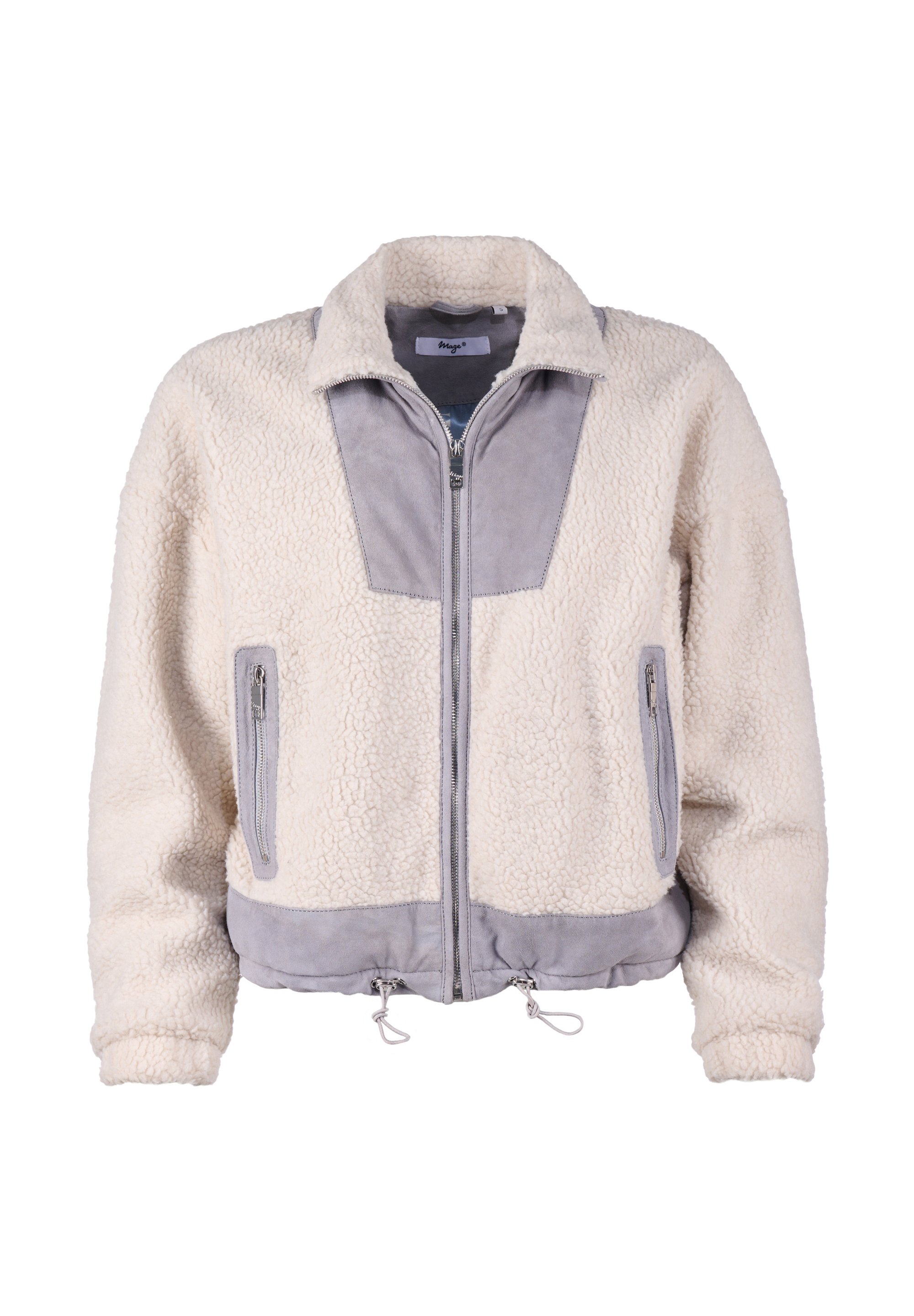 Maze Fleecejacke cloud natural/beige