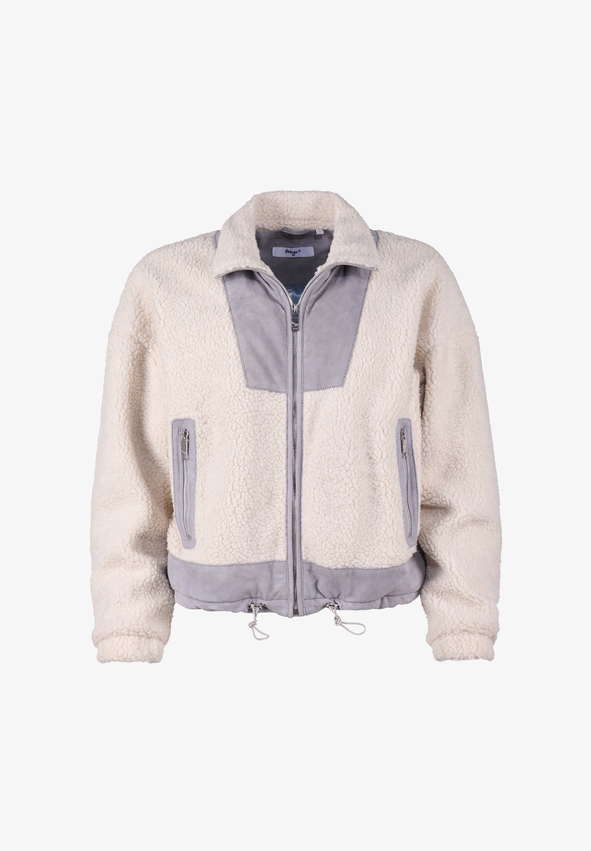 Maze Fleecejacke cloud natural/beige