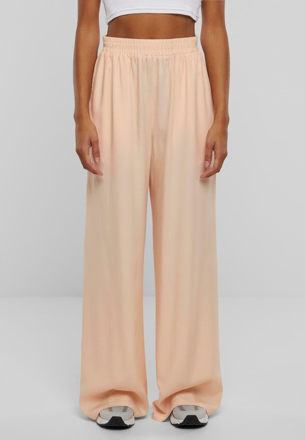 WIDE  - Stoffhose - softapricot