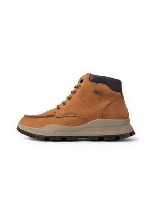Lace-up ankle boots - marrone