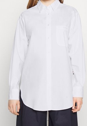 Button-down blouse - white