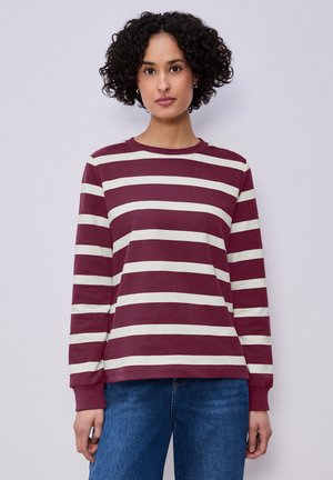 GESTREIFTES - Sweatshirt - rosa