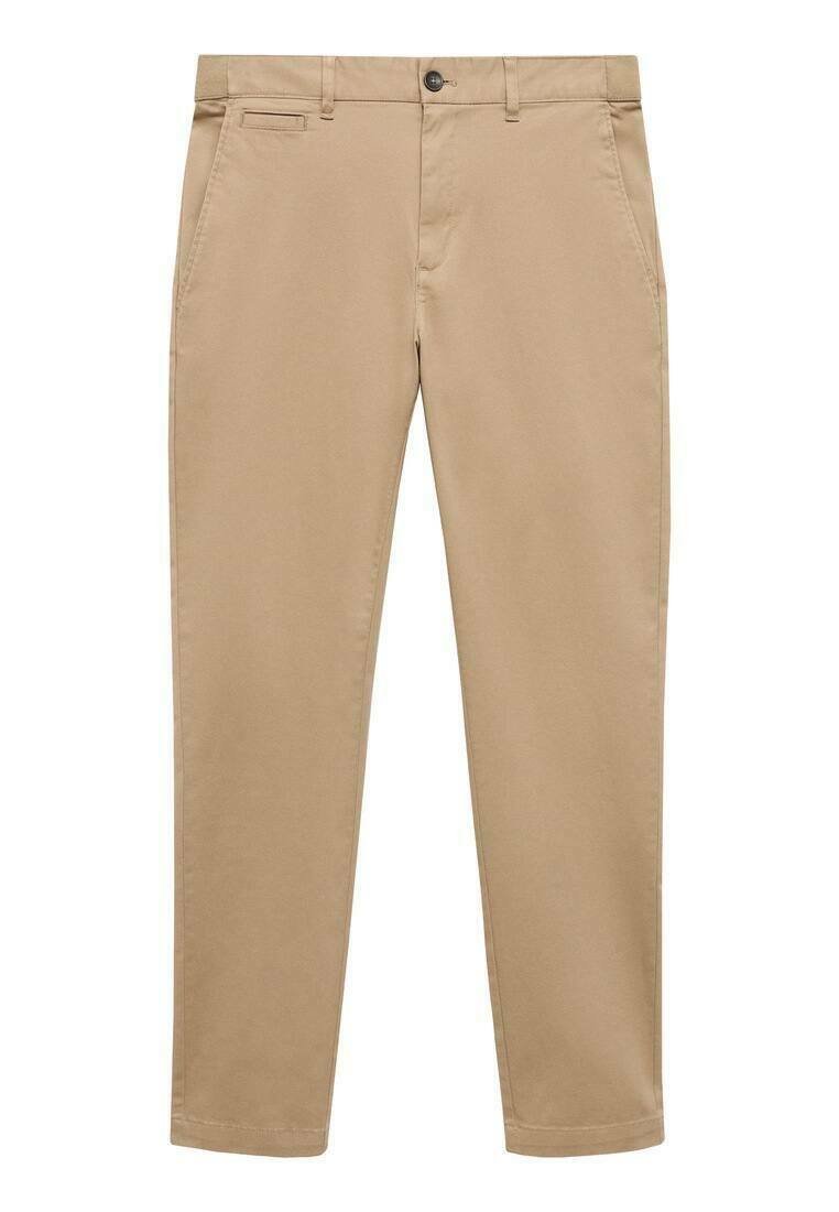 Mango Chino beige mêleerd