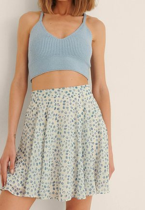 Falda acampanada - blue