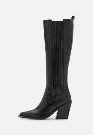 Cowboy- / bikerstøvler - black