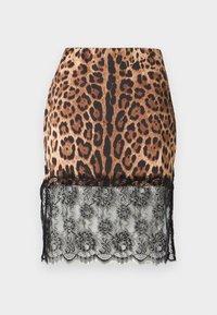 NMINFERNO SKIRT - Minijupe - black