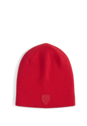 Puma SCUDERIA FERRARI PRO CUFFLESS BEANIE UNISEX - Huer - rosso corsa