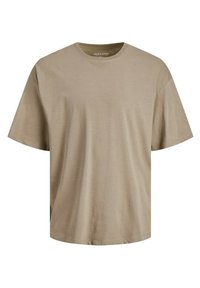 Jack & Jones JORBRINK TEE CREW NECK - T-shirt - bas - braun