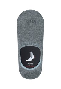 FALKE INVISIBLE STEP HIGH CUT - Füßlinge - light greymel
