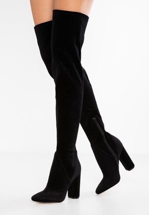 Bottes à talons hauts - black