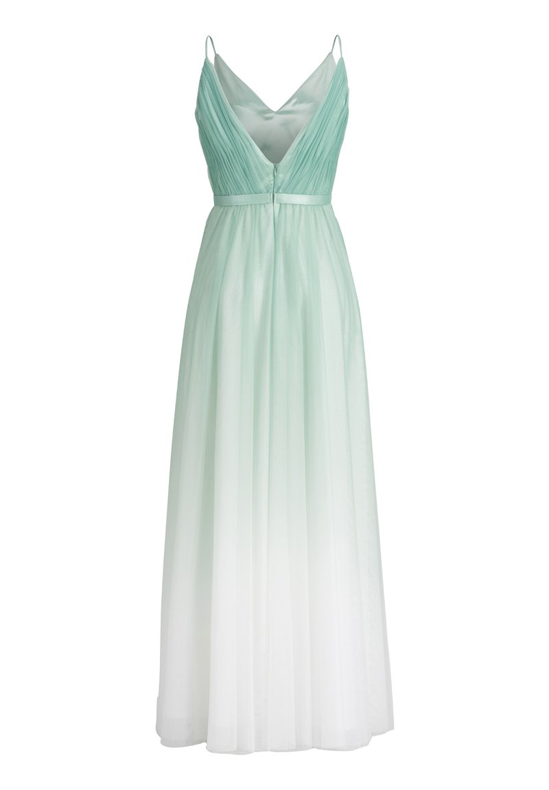 Vera Mont Mit Farbverlauf Cocktailkleid Festliches Kleid Mint White Zalando De 