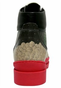 Dogo Schnürstiefelette - schwarz