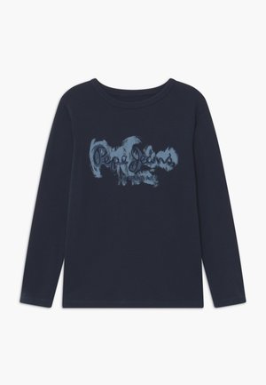 Langærmet T-shirt - dark blue