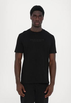Print T-shirt - black