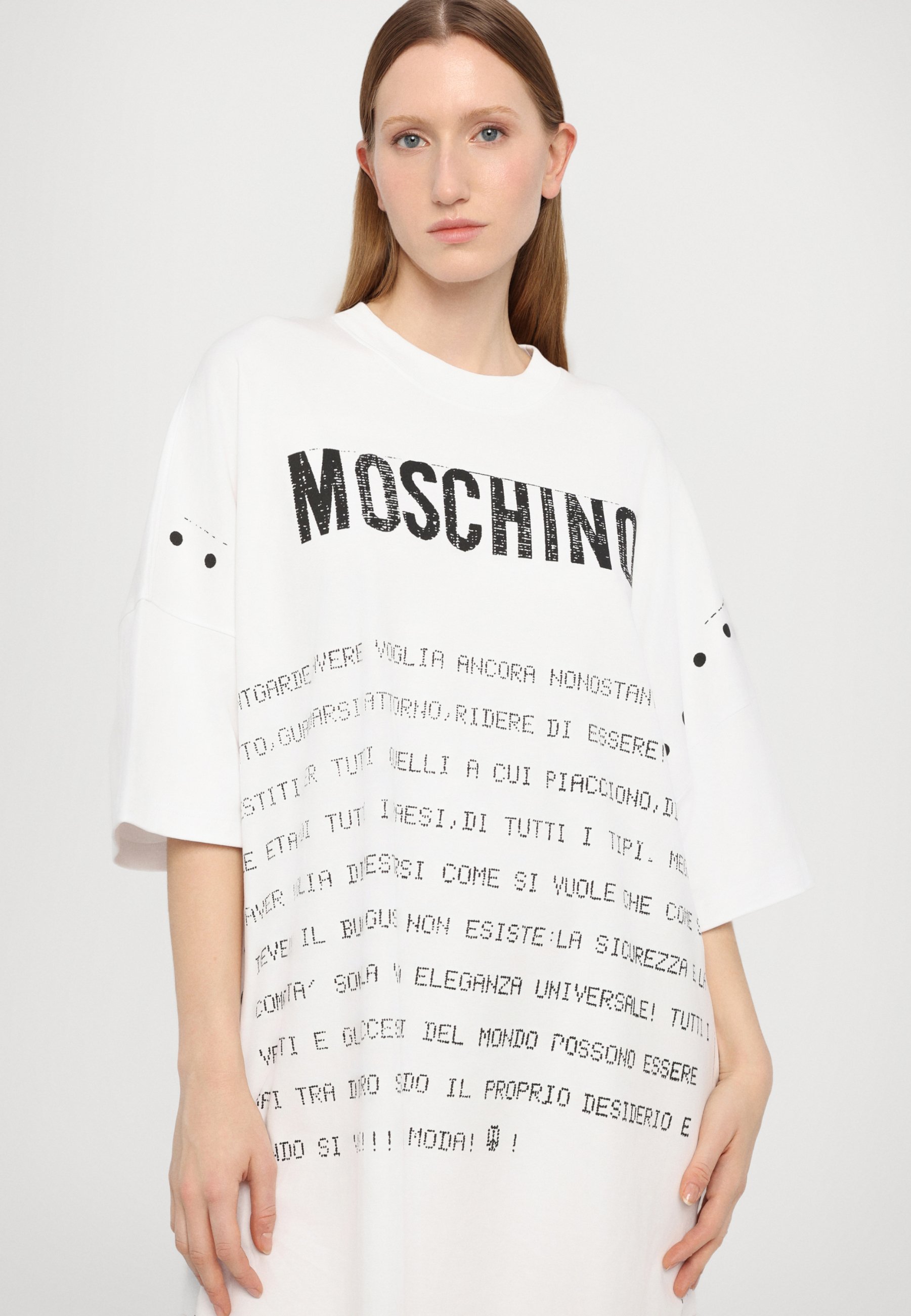 moschino t shirt dress
