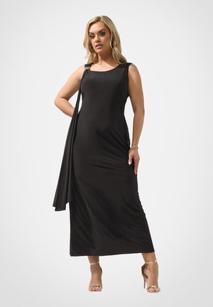 Yours Clothing, - Długa sukienka