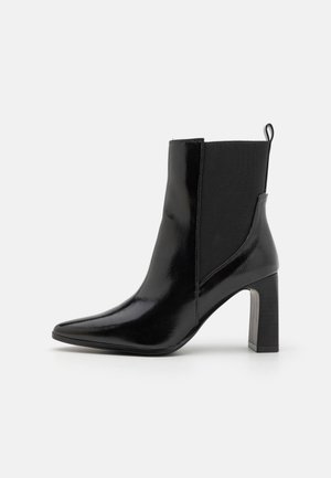 Anna Field, Højhælede støvletter - black