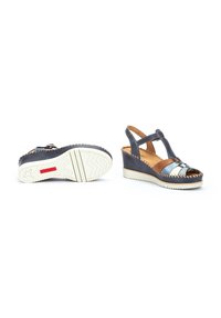 Pikolinos AGUADULCE - Sandalias de cuña - blue