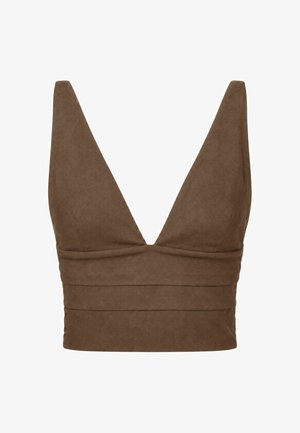 Pinko, Top - brown-l