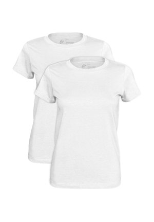 Cotton Prime PRIME 2 STÜCK  O-NECK - TEE - Basic T-shirt - weiss