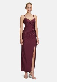 ABIBALL FIGURBETONT - Ballkleid - deep dahlia