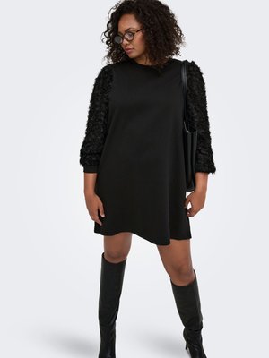 ONLY Carmakoma DRESS CARLAVIN SHORT DRESS - Robe de jour - black
