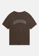 Sweat à Capuche Jack & Jones Junior – Coupe Relaxed, Poche Kangourou, Capuche Doublée, Couleur Marron