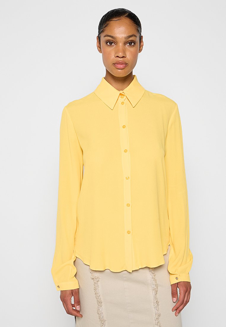 PATRIZIA PEPE Overhemdblouse geel