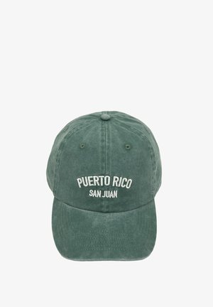 PULL&BEAR PUERTO RICO - Șapcă - green