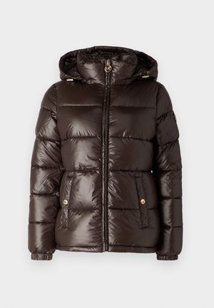 MICHAEL Michael Kors ULTRA LIGHTWEIGHT PUFFER - Giacca invernale - chocolate