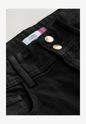 Next, TALL FIT - HIGH RISE - Jeans a zampa - black
