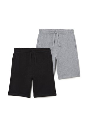 2 PACK IN REGULAR FIT - Pantalones deportivos - grey/black
