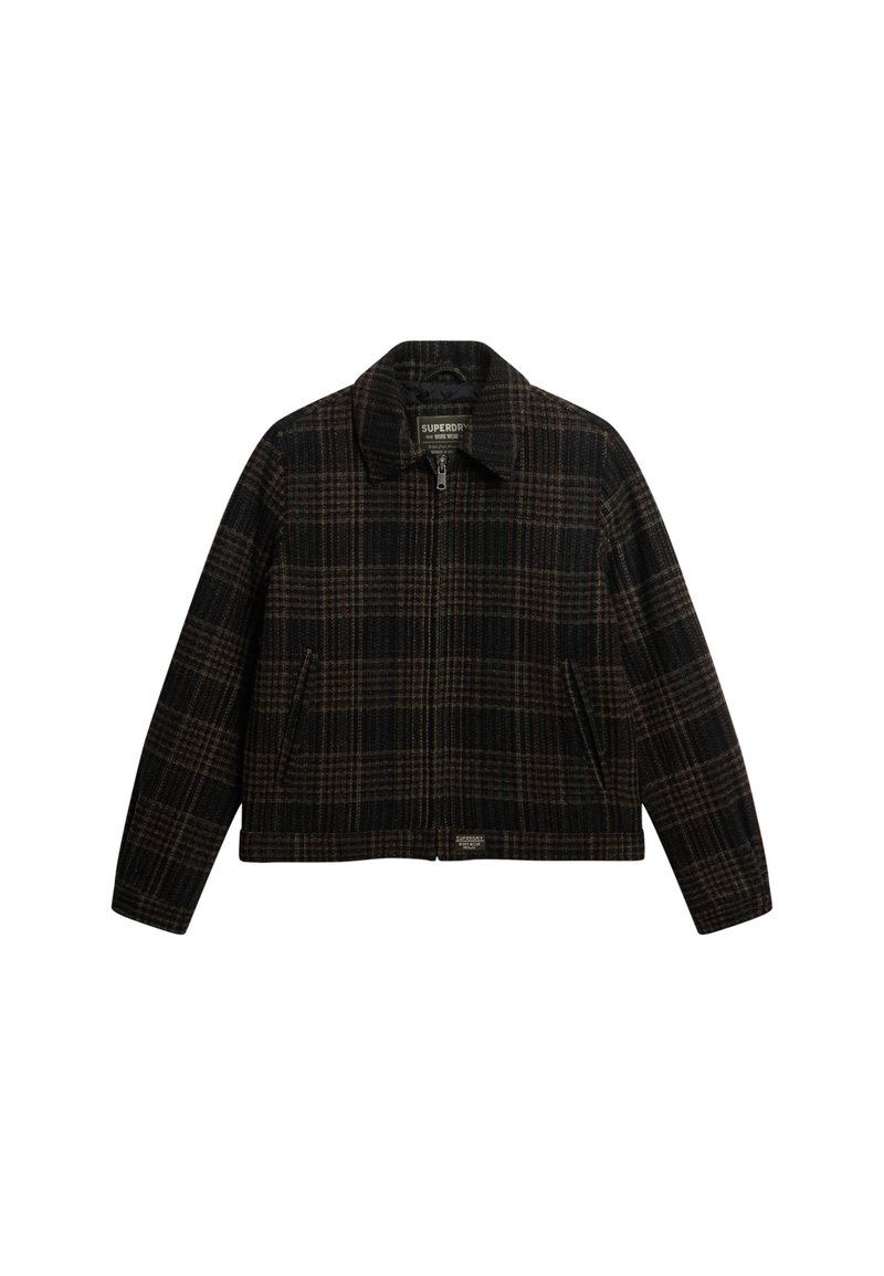 Superdry & Co CHECKED RANCH QUILTED - Chaqueta de entretiempo ...