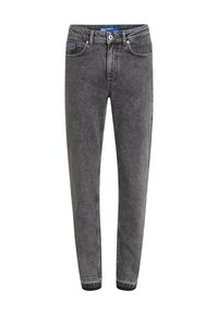 MOM - Tiesaus kirpimo džinsai - washed black