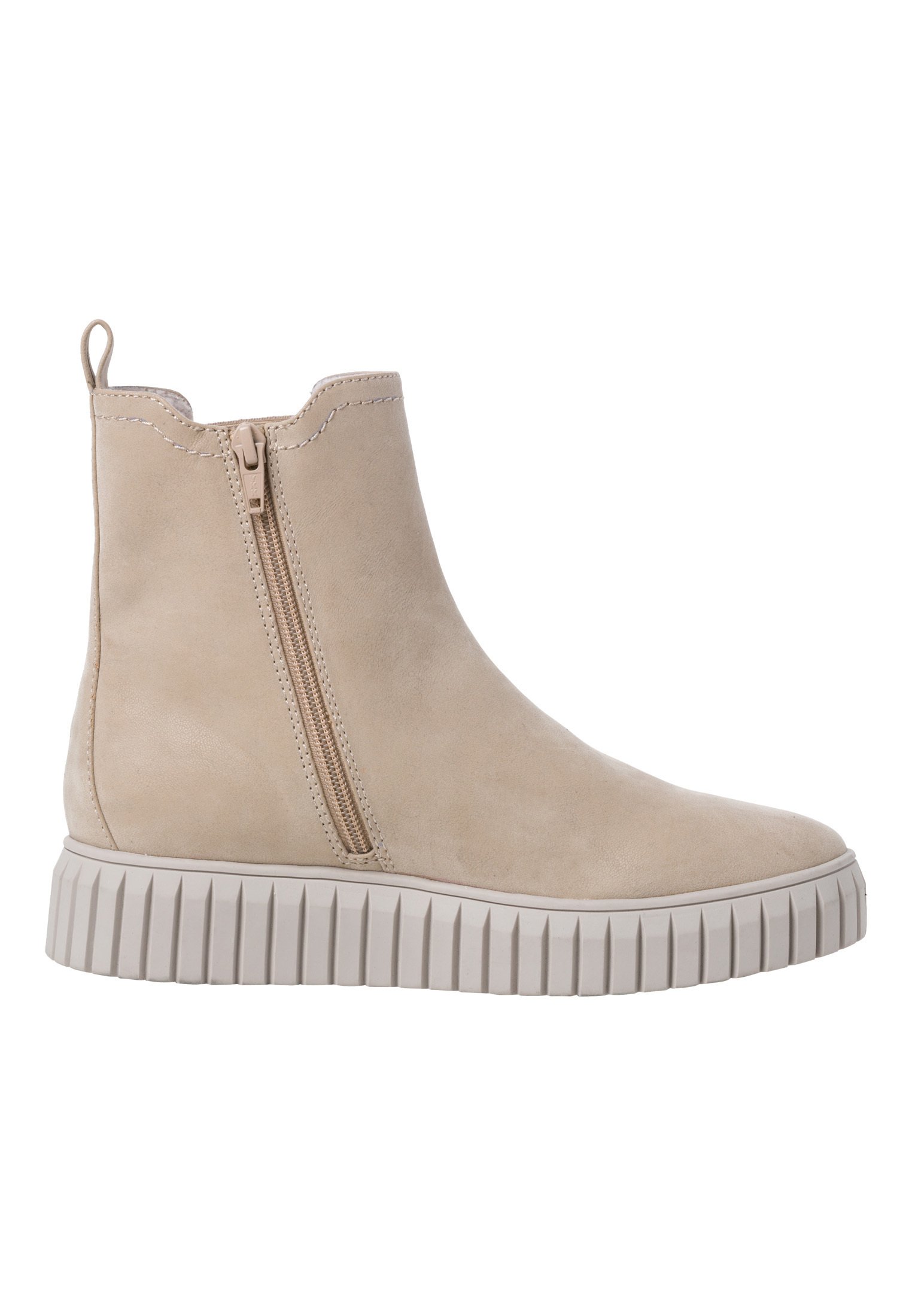 s.Oliver Plateauzool laarsjes lichtgrijs-room casual uitstraling Schoenen Enkellaarsjes met hak Plateauzool laarsjes s.Oliver Plateauzool laarsjes lichtgrijs-room casual uitstraling Schoenen Enkellaarsjes met hak Plateauzool laarsjes