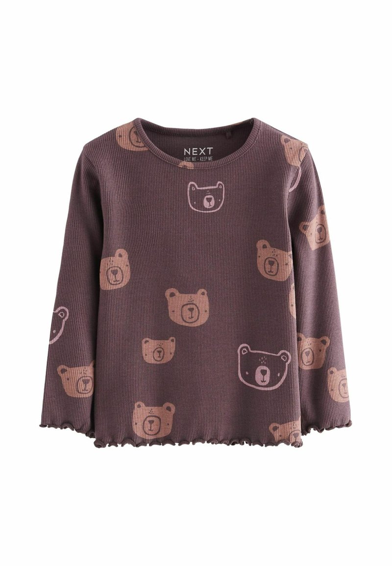 Next Ilgarankovis viršutinės dalies drabužis - chocolate brown bears